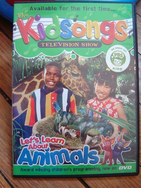 These dance favorites will have your kids up and moving, boppin' and dancing in no time. The Kidsongs Television Show Let's Learn About Animals DVD ...