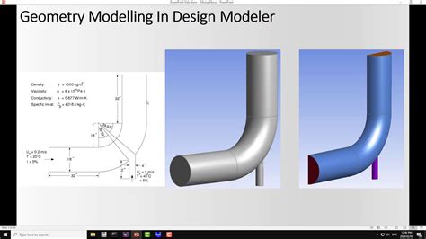 Making Of Geometry Of Mixing Elbow In Ansys Design Modeler 2019 R3 8