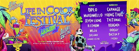 Life In Color Miami 2017 Lineup Event Preview Edm Coloring Wallpapers Download Free Images Wallpaper [coloring876.blogspot.com]