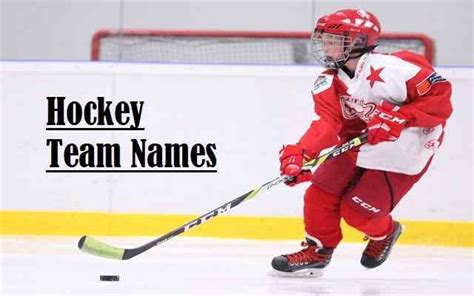 Hockey Team Names For Funny Cool Ideas Best And Fantasy Hockey