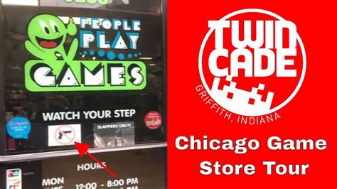 People Play Games Chicago Game Store Tour on Twincadia Side Quest - YouTube