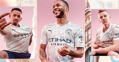 The third kit takes inspiration from the paisley floral pattern which was intrinsically associated to the brit. Puma Celebrates Manchester Music And Fashion Culture With ...