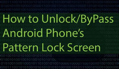 How To Hackunlock Android Pattern Lock Pin Password 100 Working