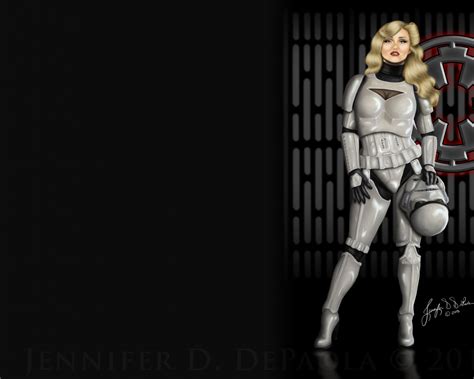 Free Download Stormtrooper Pin Up Girl Style Ipad