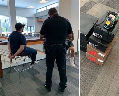 Heres The Story Behind That Viral Sneaker Con Arrest Picture Complex
