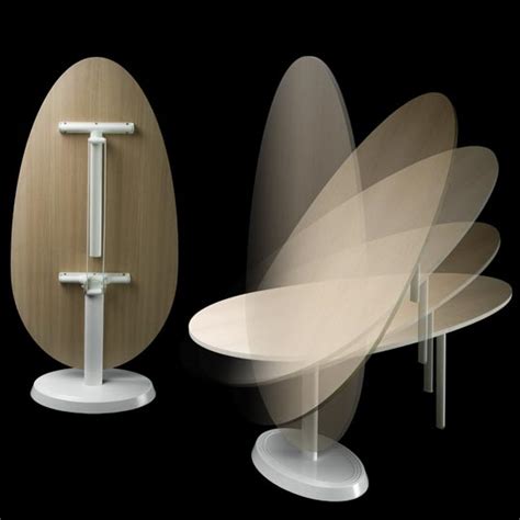 Many folding tables are made of lightweight materials to further increase portability. Small Contemporary Folding Table - M'Ovo from Lapalma ...