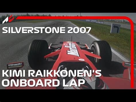 2007 British Grand Prix Kimi Raikkonen S Onboard Lap Assetto Corsa