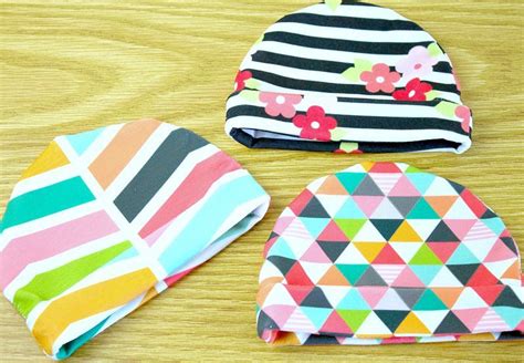 Simple Jersey Baby Hat Tutorial The Spoonflower Blog Kids Diy