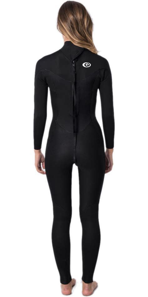 2021 Rip Curl Womens Omega 53mm Back Zip Wetsuit Wsm9uw Black Wetsuits 5mm Wetsuit Outlet