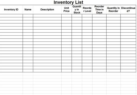 Sample Example Format Templates 3 Excel Inventory Count Sheet Vrogue