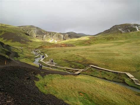 Hveragerdi Hot Spring River Trail Hiking Iceland