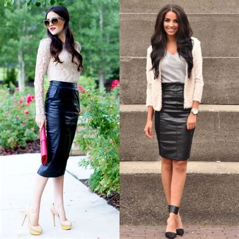 Amazing Outfits With Black Pencil Skirts Style Tips Glossyu