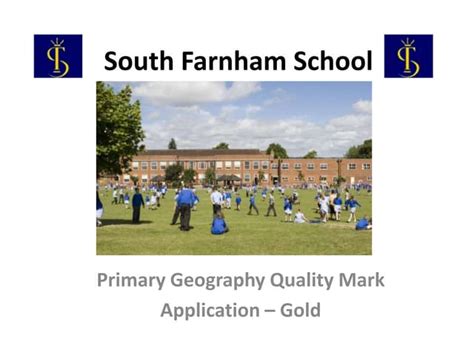 South Farnham School Application Ppt