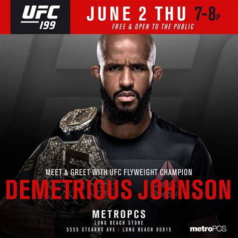 Ufc On Twitter Metropcs Is Bringing You Some Sick Events During Ufc199 In La Make Sure You