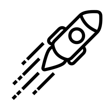 Rocket Startup Flat Style Icon 2585875 Vector Art At Vecteezy