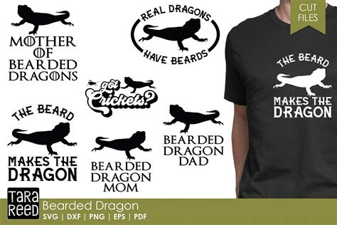Bearded Dragon SVG and Cut Files for Crafters (255744) | Cut Files