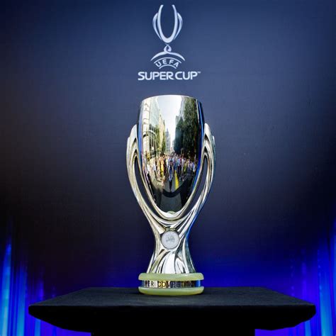 UEFA Super Cup -- 4th Trophy (European international clubs). Trophy is