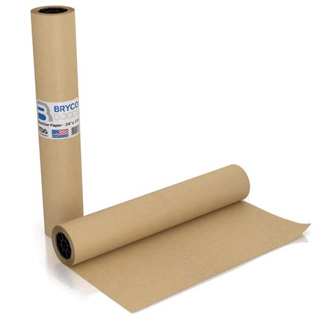 Brown Kraft Butcher Paper Roll Long 24 Inch X 175 Feet 2100 Inch
