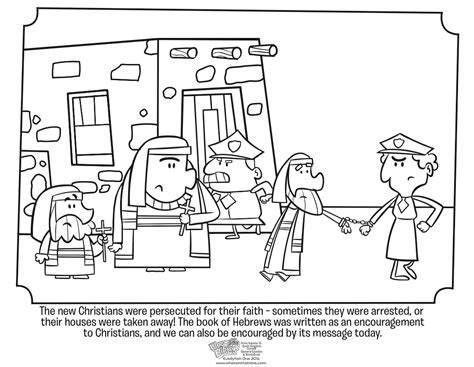 The new Christians were persecuted for their faith – sometimes they