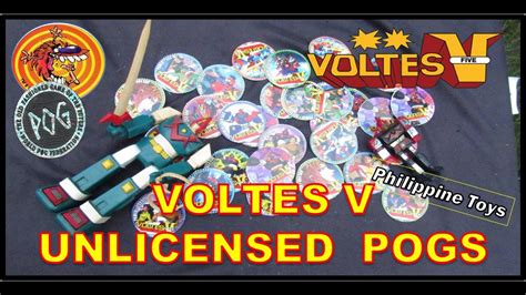 Voltes V Unlicensed Pogs 超電磁マシーン ボルテスvunlicensed Pogs Youtube