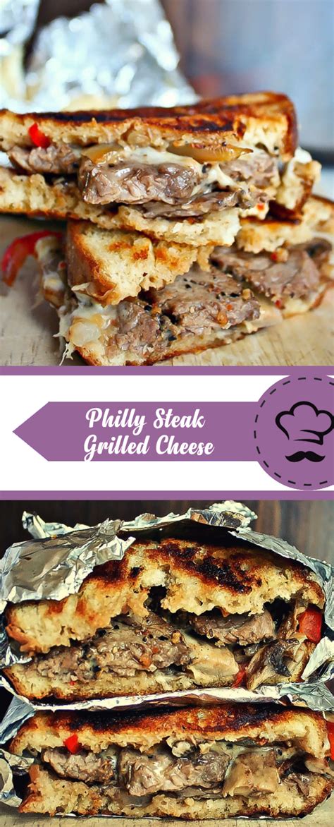 I have replaced its title which was supposed to be a 'philly cheese steak quesadilla' just to make it. Philly Steak Grilled Cheese - RF chicken
