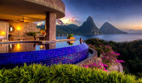Home Jade Mountain St Lucia St Lucia S Most Romantic Luxury Resort
