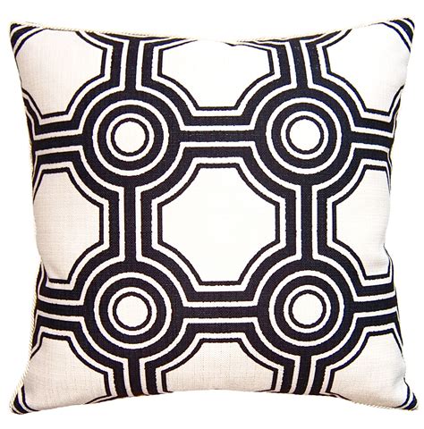 Blackwhite White Graphic Fancy Throw Pillows Stripe Throw Pillow Pillows