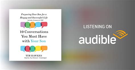 ten conversations you must have with your son by tim hawkes audiobook