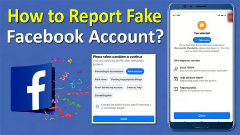 How To Report Facebook Account Report Facebook Fake Account