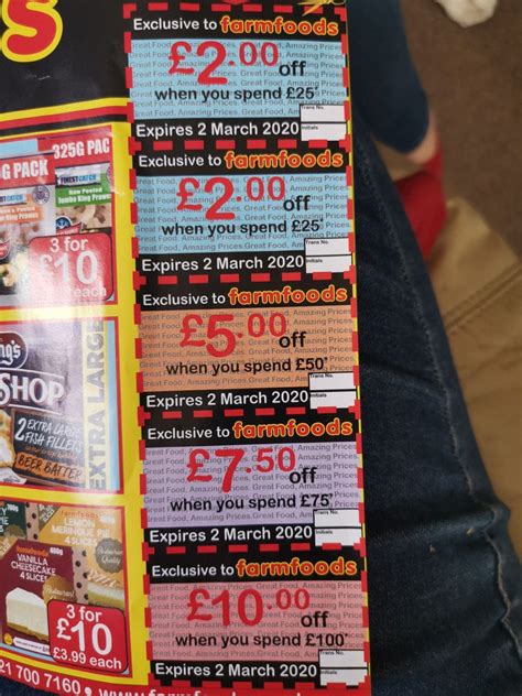 Printable Farmfoods Vouchers At Farmfoods