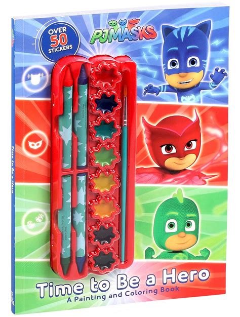 Pj Masks Time To Be A Hero Book By Editors Of Studio Fun