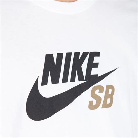 Nike Sb Dri Fit Icon Logo T Shirt Whitewhitekhaki Consortium