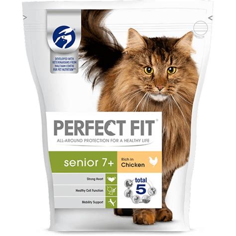 We only use fresh foods that will. Perfect Fit Senior Cat Food with Chicken 7+ 750gm — Purely ...