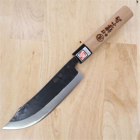 Japanese Deer Knife Ikenami Hamono White 1 Stainless Clad S
