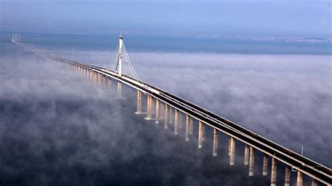 China Opens Longest Water Bridge