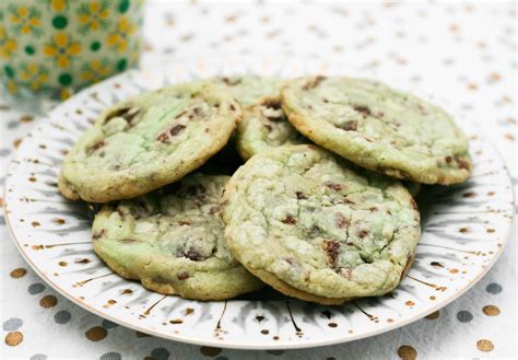 Mint Chocolate Chip Cookies Coconut Lime