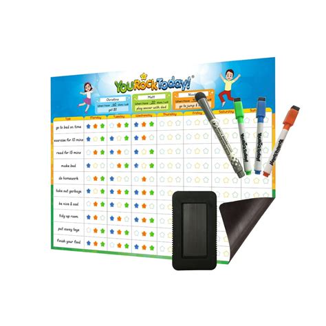 Magnetic Behaviorstarreward Chore Chart One Or Multiple Kids