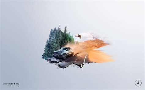 Mercedes Benz Key Visuals On Behance Art Direction Advertising