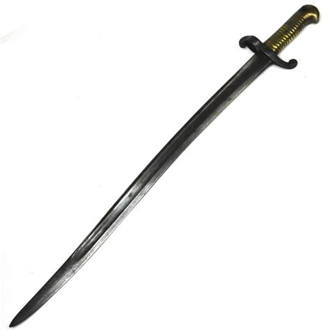 French M1842 Rifle Bayonet Chatellerault 1850 Without Scabbard