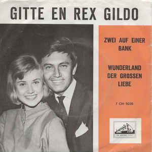 Ich hol' dich ab, wenn's abend ist. Gitte* En Rex Gildo - Zwei Auf Einer Bank / Wunderland Der ...