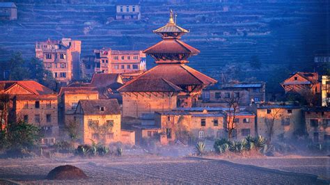Rehman Group Of Travels Hd Panauti At Sunrise Bagmati Nepal