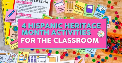 4 Hispanic Heritage Month Activities For The Classroom Lucky Little
