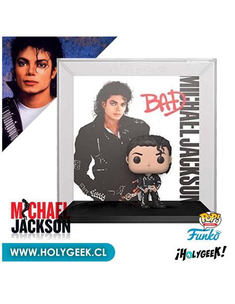 Funko Pop Rock Michael Jackson Bad Album 56