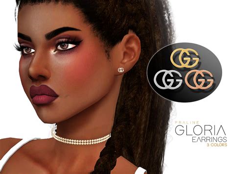 The Sims Resource Gloria Earrings