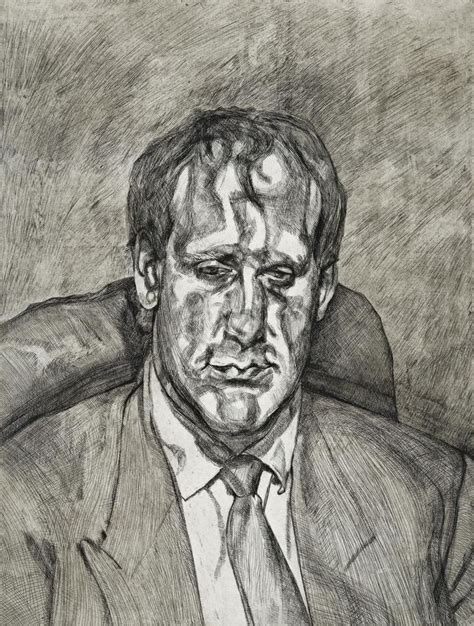 Lucian Freud Freud Portrait Drawing