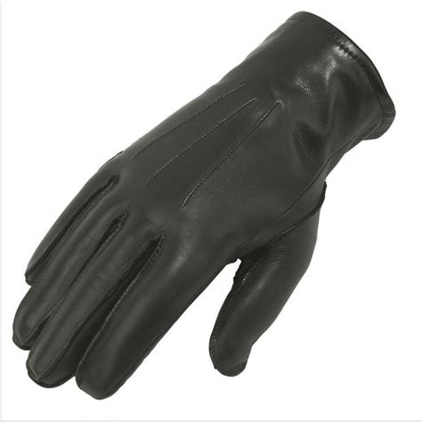 Womens Uniform Lined Leather Police Gloves Uk