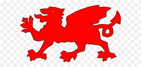 Welsh Dragon Red Clip Art Dragon Clipart Flyclipart