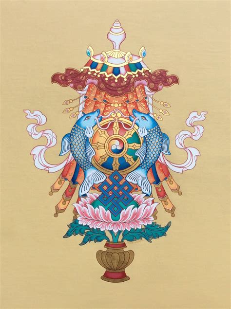 Tibetan Eight Auspicious Symbols