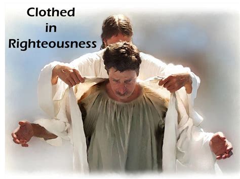 Clothed In Rightousness John 167 11 Millersburg Baptist Church