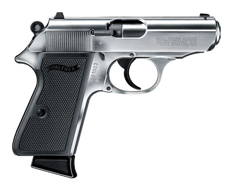 Walther Arms 5030320 Ppks 22 Lr 330 101 Nickel Black Polymer Grip